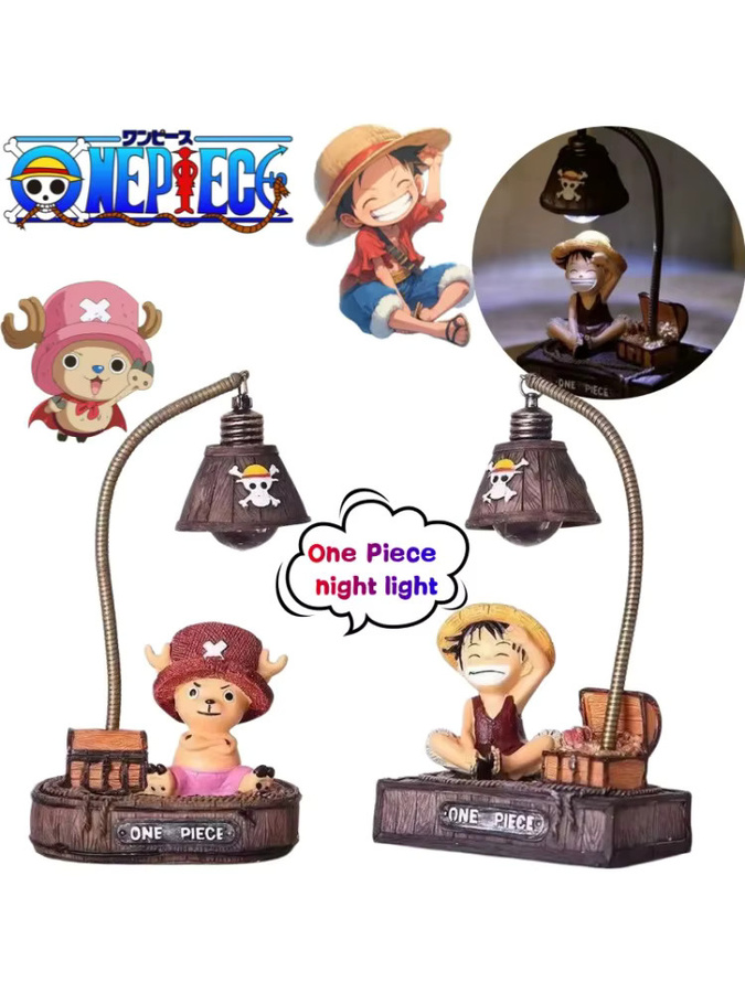 Bandai One Piece Luffy Tony Chopper kleine Nachtlampe, Puppenfigur - Bild 4