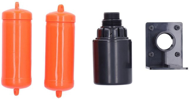 Doppelschwimmer Flüssigkeitsstandschalter aus PP-Kunststoff von TOMTOP JMS in Orange für Wasserpumpen 250V/380V - Bild 1