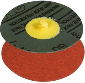 3M ROLOC Schleifscheibe 777F in Multicolor, Durchmesser: 50,8 mm, Körnung: 80 - Bild 1