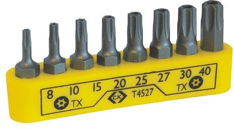 C.K Bit-Set T4527 8-teilig Sechsrund in Multicolor aus Stahl - Bild 1