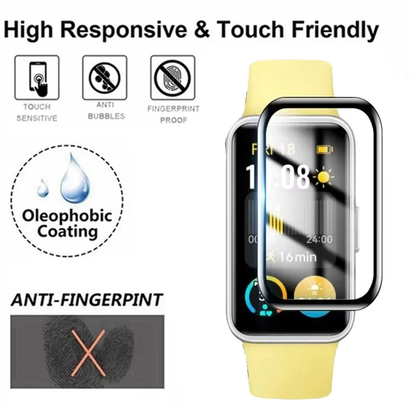 Huawei Screen Protector Film, Silikon, transparent, Unisex - Bild 4