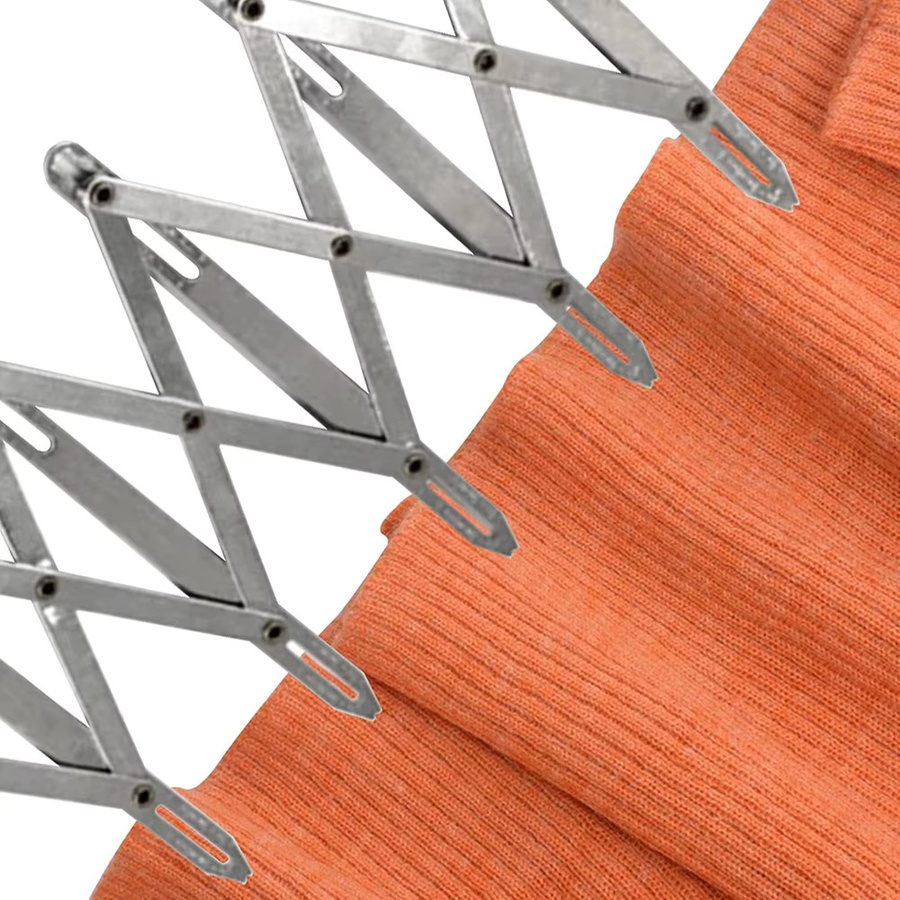 JAY HOME Erweiterndes Nählineal aus Aluminium als Multifunktions-Knopfloch-Spacer und Messwerkzeug in Silber - Bild 3