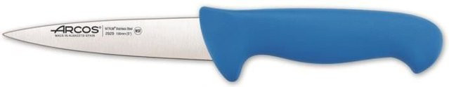 Arcoroc Metzgerbeil aus rostfreiem Stahl in Blau mit Kunststoffgriff, Klingenlänge: 13 cm - Bild 1