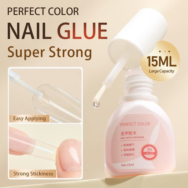 PERFEKTE FARBE Nagelkleber, 15 ml - Bild 1