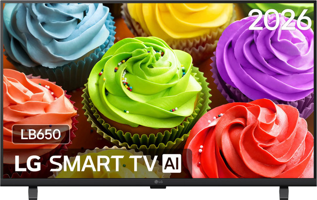LG 32LB650B6LA LED TV in Schwarz mit HD Ready, Wi-Fi und Bluetooth - Bild 1