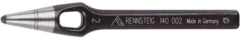 Rennsteig Henkellocheisen 3mm in Schwarz und Silber - Bild 1
