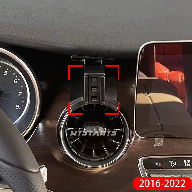 WTSTARTS Auto Handyhalterung für Mercedes Benz V250 W447 2013-2017, drehbare GPS Halterung in Schwarz - Bild 2