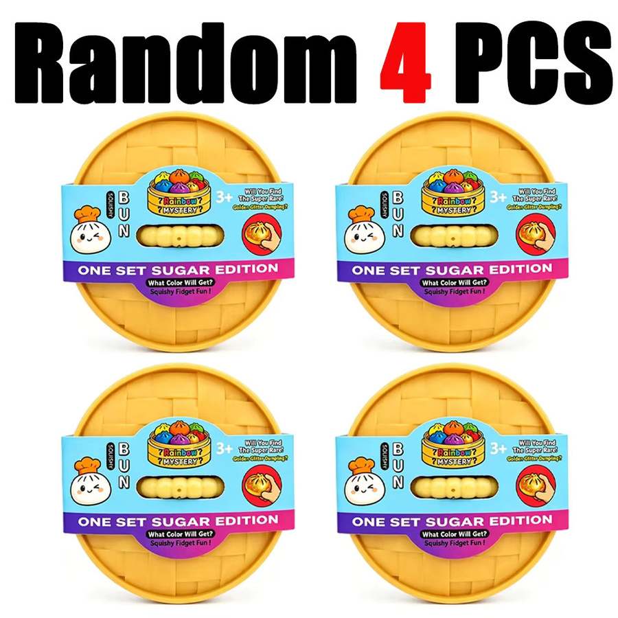 Bandai Blind Box Premium Simulations-Dumpling, Weiches Buntes Stressabbau-Spielzeug - Bild 6