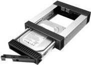 RaidSonic Icy Box IB-129SSK-B Wechselrahmen für 3.5 und 2.5 Zoll SATA/SAS Festplatten in Schwarz - Bild 2