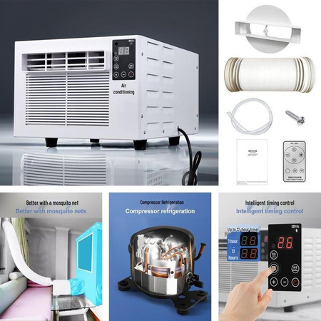 HomeHarmony Mobile Klimaanlage Monobloc in Weiß