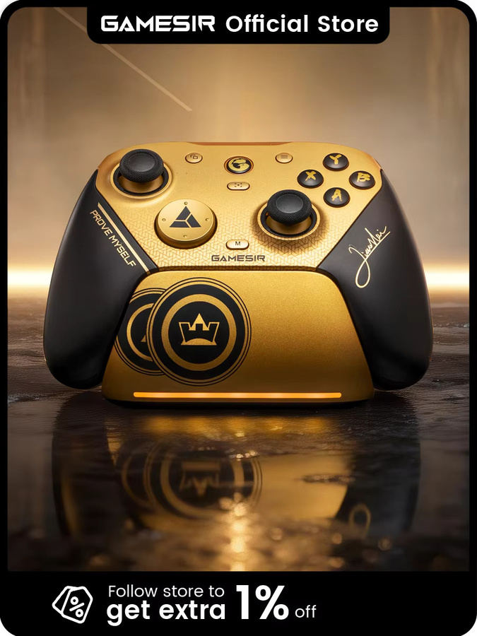 GameSir G7 Pro 8K Champion Edition Kabelloser Gaming-Controller für Nintendo Switch, Android, iOS, PC und Steam mit 8000Hz Polling Rate - Bild 6