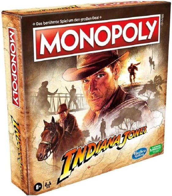 Hasbro Monopoly Indiana Jones Brettspiel ab 8 Jahren - Bild 1