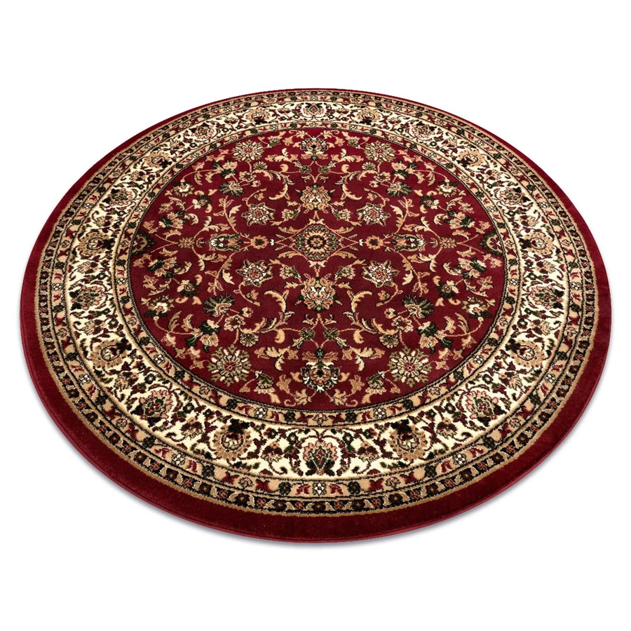 RugsX Teppich Royal in Rot, quadratisch, orientalisches Design, B/T: 120 x 120 cm - Bild 2
