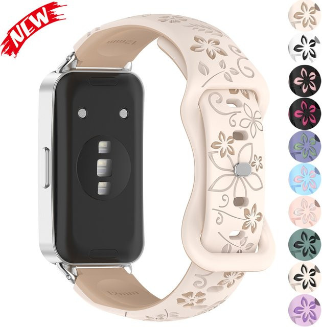 CAOWTAN Uhrenarmband Silikon, Bicolor, Huawei Watch 10 9 8 - Bild 1