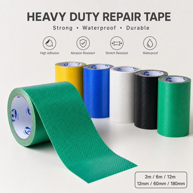 FEITE TAPE Reparaturband wasserdicht und hochklebend für Schlangentaschen, LKW-Planen, Campingzelte und gewebte Taschen - Bild 1