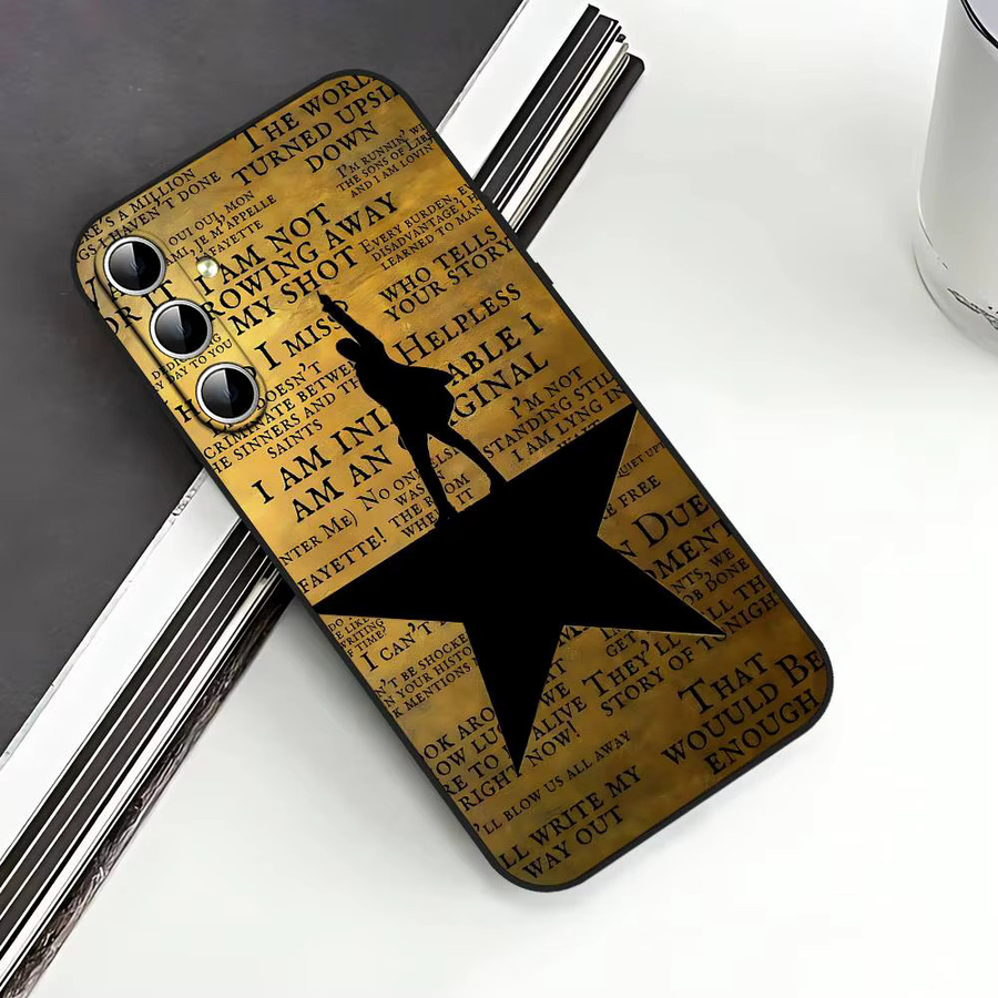 A-Hamilton Musical Lyrics Handyhülle Soft Cover für Samsung Galaxy S21 S22 S23 S24 S25 S26 Ultra FE Plus 5G A52S - Bild 3