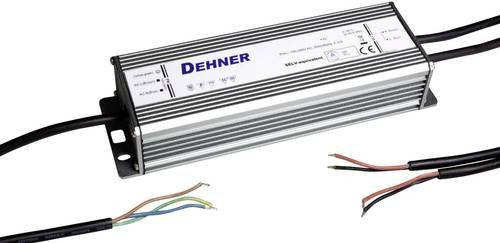 Dehner Elektronik LED-Trafo Konstantspannung 150W 12V/DC IP67 Silber Aluminium - Bild 1