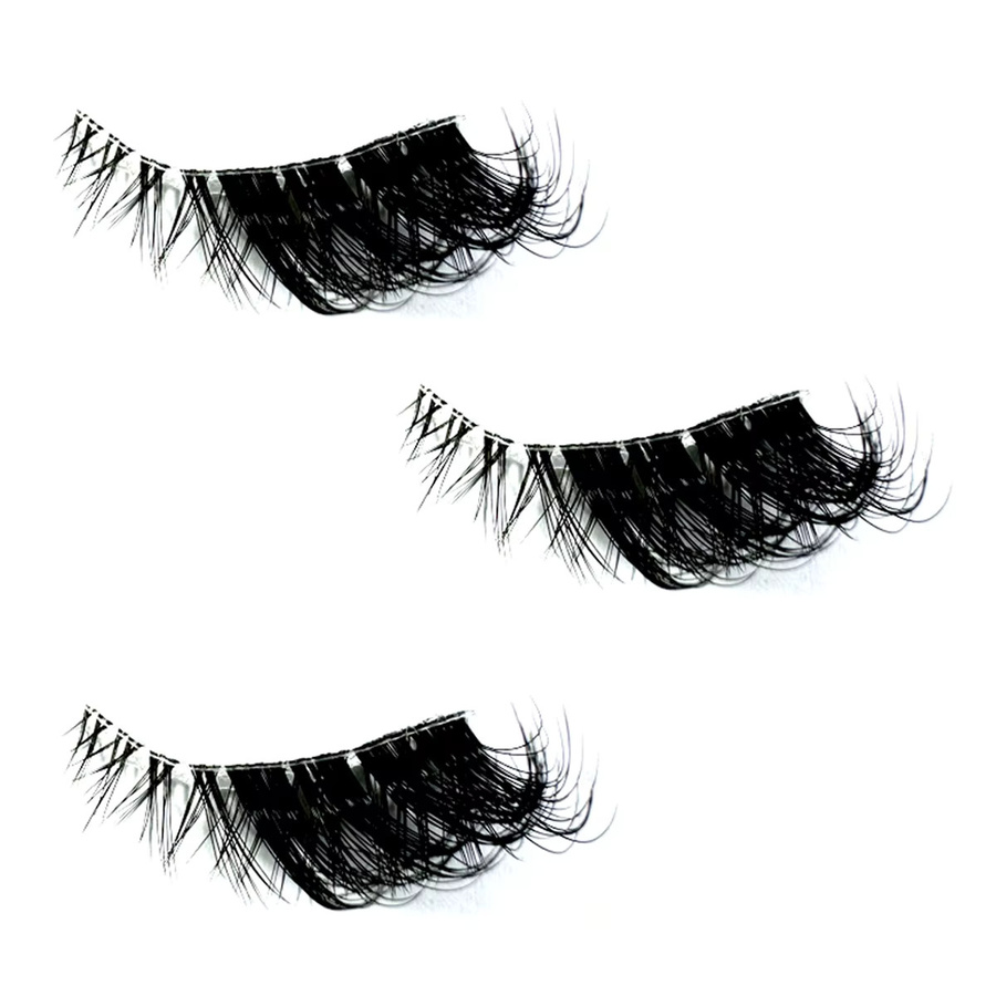 LYBCG Halbe Wimpern, Black, Natürlich - Bild 5