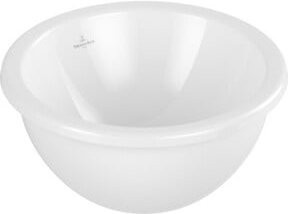 Villeroy & Boch Einbauwaschbecken Loop & Friends rund, weiß, Durchmesser: 39 cm - Bild 1