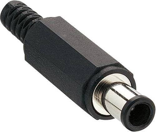 Lumberg 1636 06 Niedervolt-Steckverbinder Stecker gerade in Schwarz mit 6.5mm 4.1mm 1mm - Bild 1