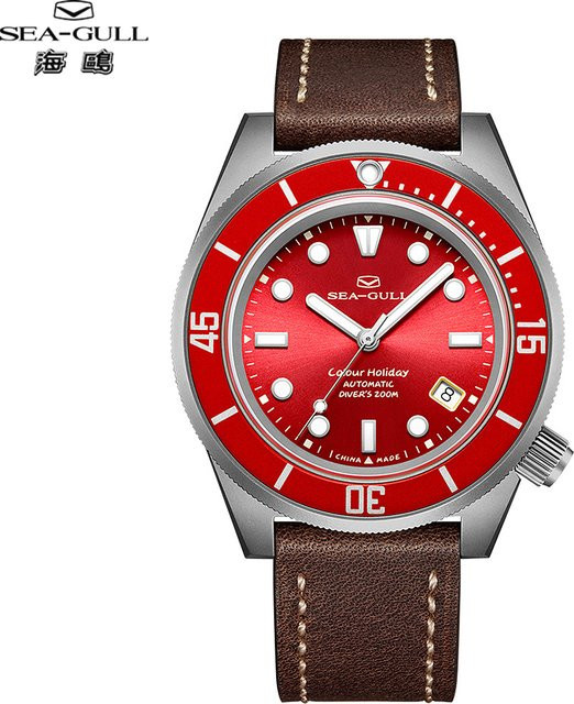 Seagull Armbanduhr, Automatik, Titan, Saphirglas, Herren - Bild 1