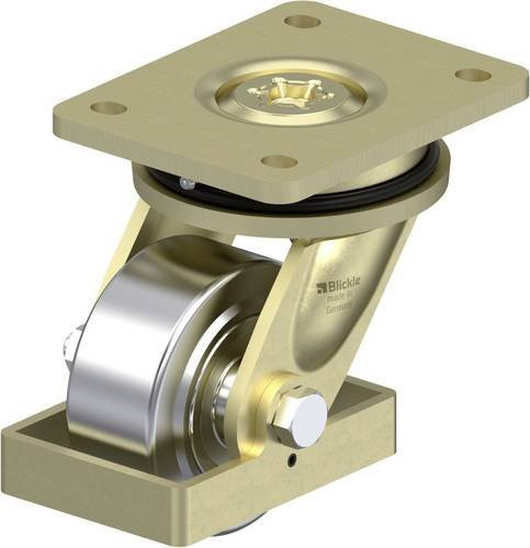 Blickle Schwerlast-Lenkrolle LS-SVS 100K-FS in Gold, Rad-Durchmesser: 100 mm, Tragfähigkeit: 1700 kg - Bild 1