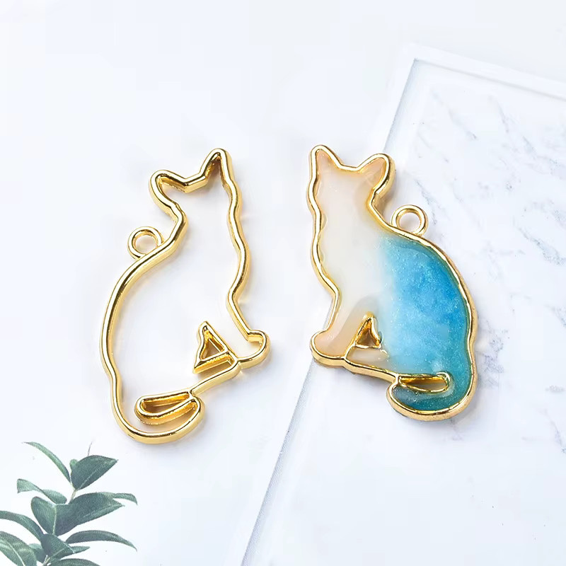 YouYoungDifferent Silikonformen, Katze, für DIY Schmuck, Halskette, Anhänger - Bild 1