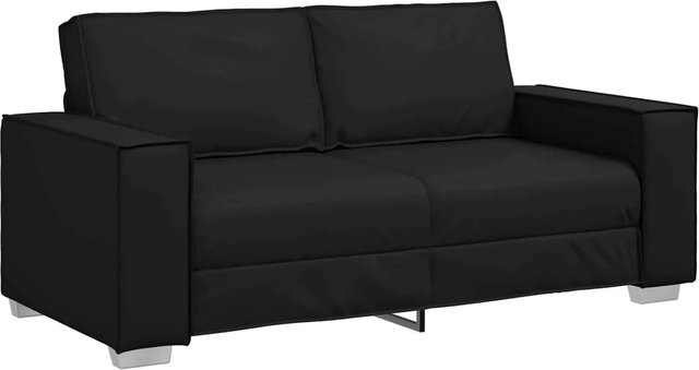 vidaXL Sofa Schwarz mit Stoffbezug, B/T/H: 180 x 80 x 84 cm - Bild 1