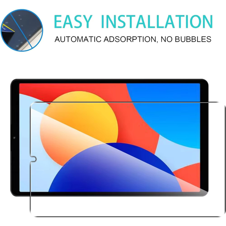 Xiaomi Displayschutzfolie aus 9H gehärtetem Glas für Redmi Pad SE 4G 8,7 Zoll 2024, transparent, kratzfest und anti-fingerabdruck - Bild 3