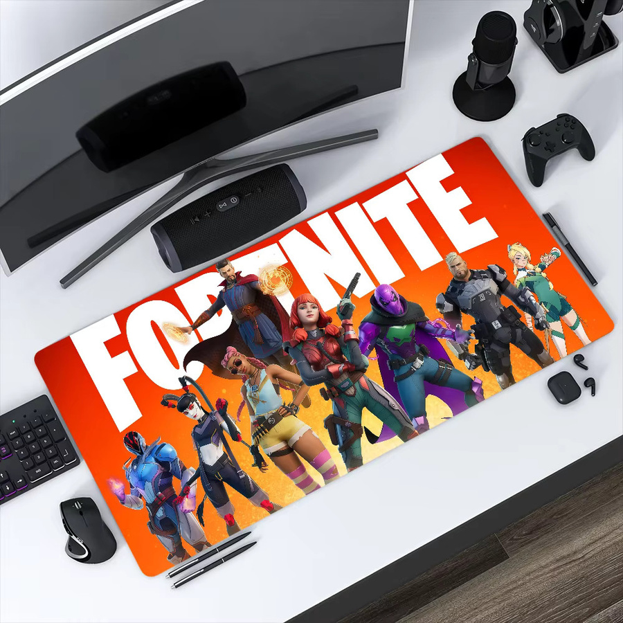 Royale F-FORTNITE Mauspad rutschfest mit verstärkten Kanten in Multicolour für Gaming und Büro - Bild 3