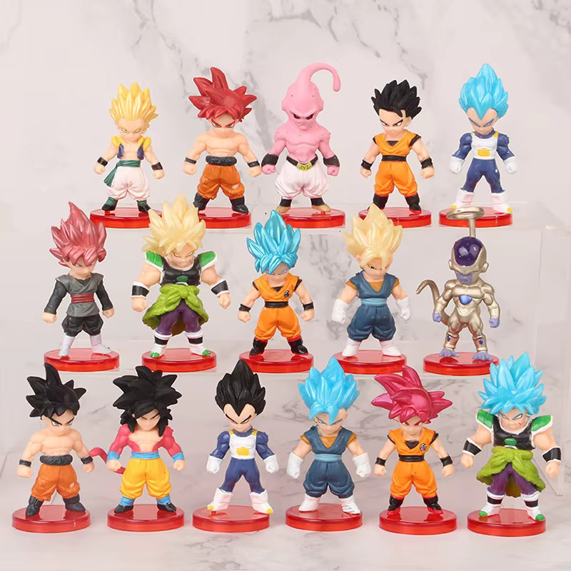 Bandai Dragon Ball Z Action Figur, 16-teiliges Set - Bild 2