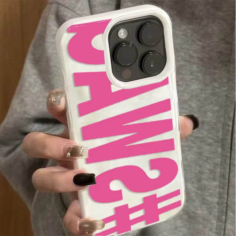 SWAG Handyhülle Candy Wave in Pink für iPhone 11 bis iPhone 17 Pro Max mit weicher Textur - Bild 2