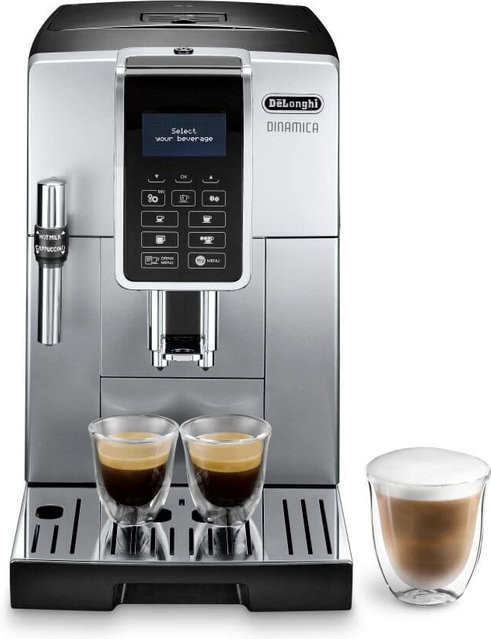 DeLonghi Dinamica Kaffeevollautomat ECAM 350.35.SB in Schwarz und Silber - Bild 3