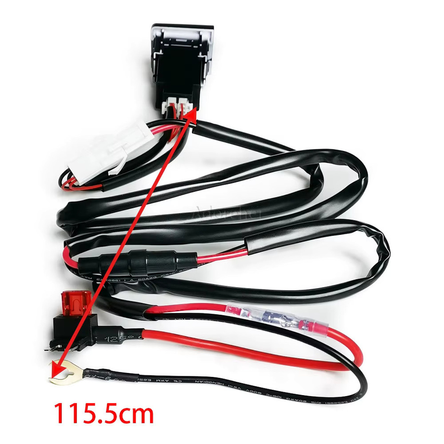USB-Ladegerät für Volkswagen Multivan T5 2003-2007 mit PD Schnellladung und QC 3.0 Typ-C Ladeadapter in Schwarz - Bild 3