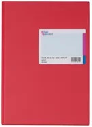 König & Ebhardt Kladde kariert in A4 mit Hardcover und roter Farbe - Bild 1