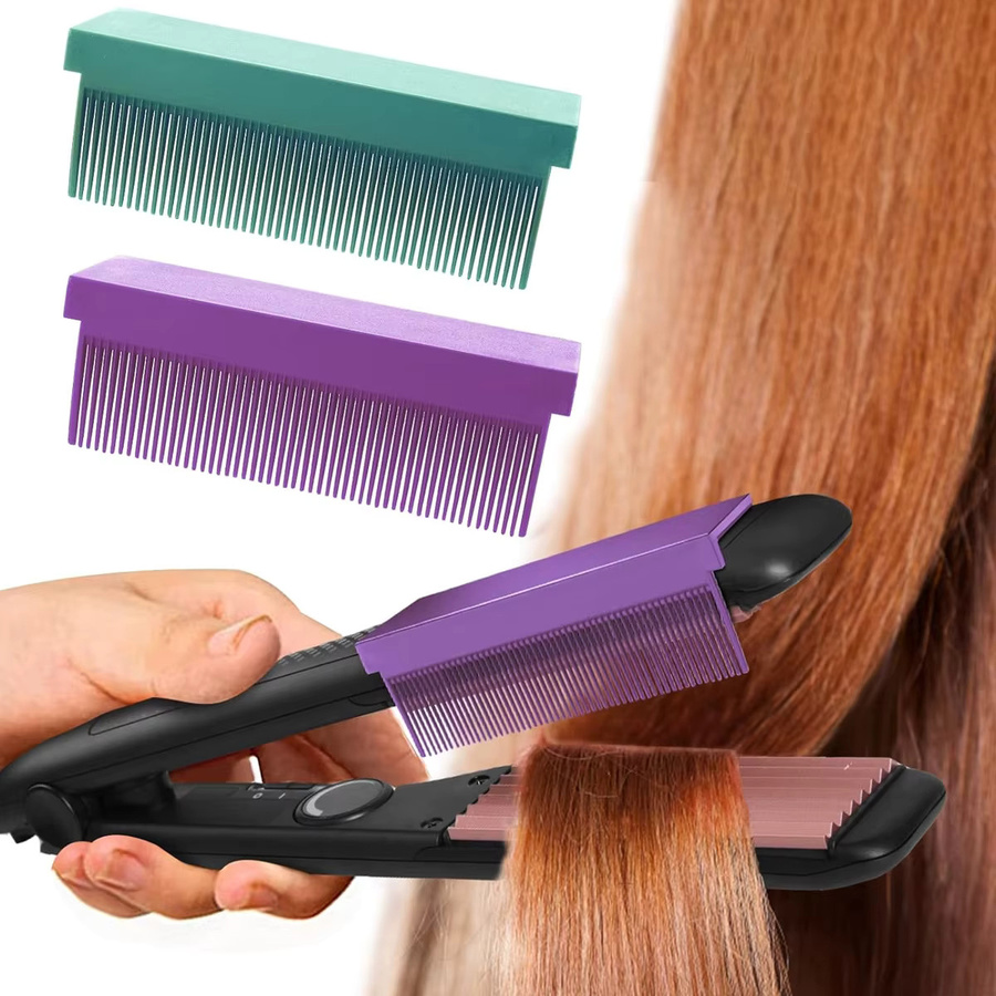 Haarglätter Kamm Set, 3 Teile, Haar Styling Werkzeug - Bild 2