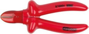 KS Tools CLASSIC Seitenschneider mit beschichtetem Arbeitskopf 180mm, Rot - Bild 1