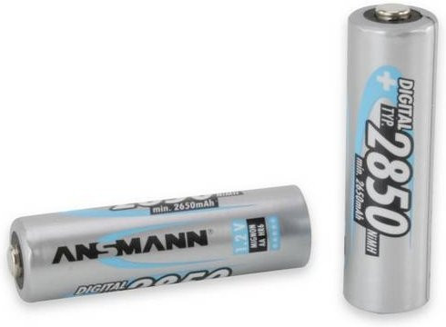 Ansmann Mignon AA NiMH Akku 1.2V in Silber - Bild 1