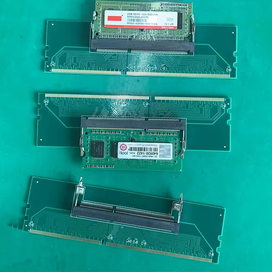 LAIMANEI USB-Erweiterungskarte für Laptop zu Desktop-Speicher RAM DDR3 DDR4 DDR5 Anschlusskarte in Grün - Bild 3