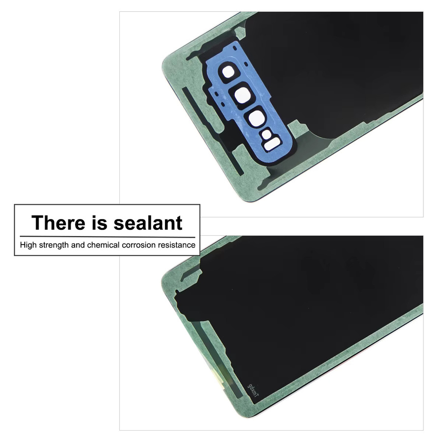 Samsung S10 Plus G975F G9750 Rückseitige Gehäuseabdeckung mit Kameralinse in Grün - Bild 4