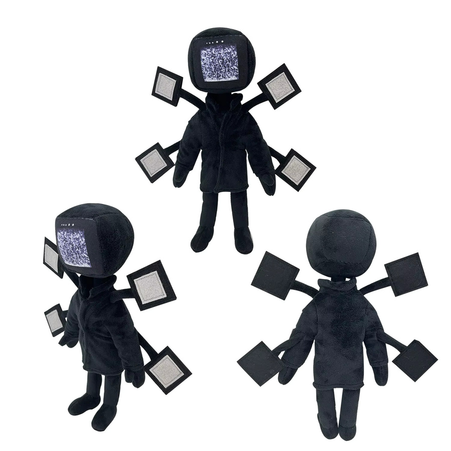 Bandai Skibidi Toilet Toilet Man vs. Surveillance Man, Plüschtier, Einzelfigur - Bild 2