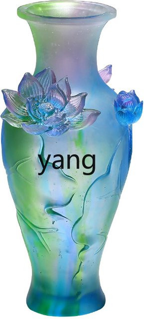 LTT Antike Lotus-Vase mit Buddha als dekoratives Keramik-Ornament für dein Zen-Wohnzimmer - Bild 1