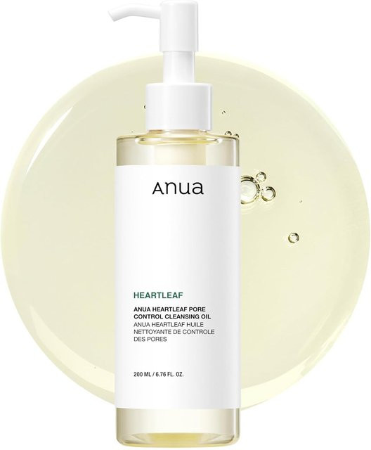 Anua Heartleaf Pore Control Reinigungsöl, 200 ml, mit Herzblattextrakt - Bild 1