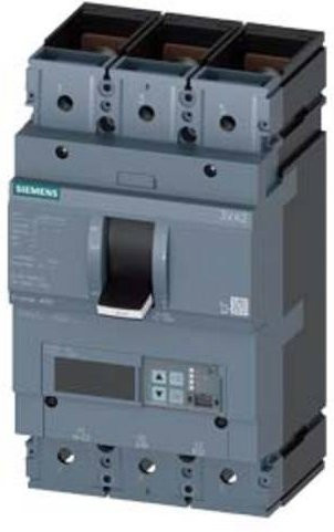 Siemens 3VA2325-7JQ32-0AA0 Leistungsschalter in Grau mit einem Einstellbereich von 100 - 250A und einer maximalen Schaltspannung von 690 V/AC - Bild 1