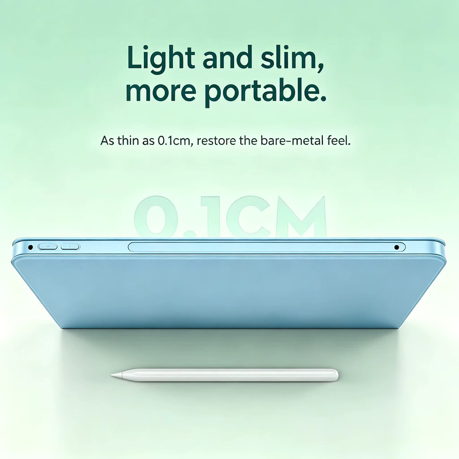 Xiaomi Smart Cover Schutzhülle für Pad 8 und Pad 8 Pro mit Standfunktion und Rückenschale in Pink oder Blue - Bild 3