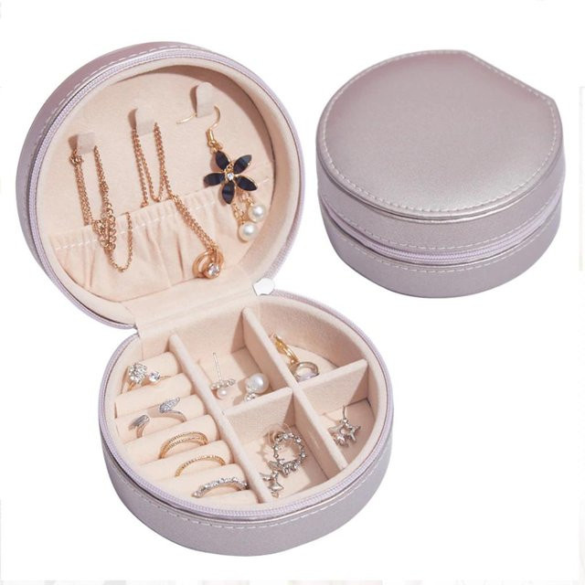 Personalisierte Schmuckschatulle in Silber als individuelles Geschenk für Brautjungfern und zum Jubiläum - Bild 1