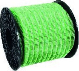 floraworld Spiralschlauch 1 1/2 Zoll, 10 m, Grün Transparent aus PVC-beschichtetem Polyestergewebe - Bild 1