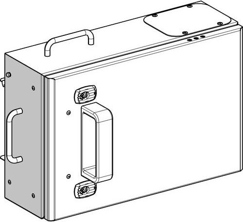 Schneider Electric KSB160SV4 KS Abgangskasten leer 160A 3L+N+PE mit Montageplatte - Bild 1