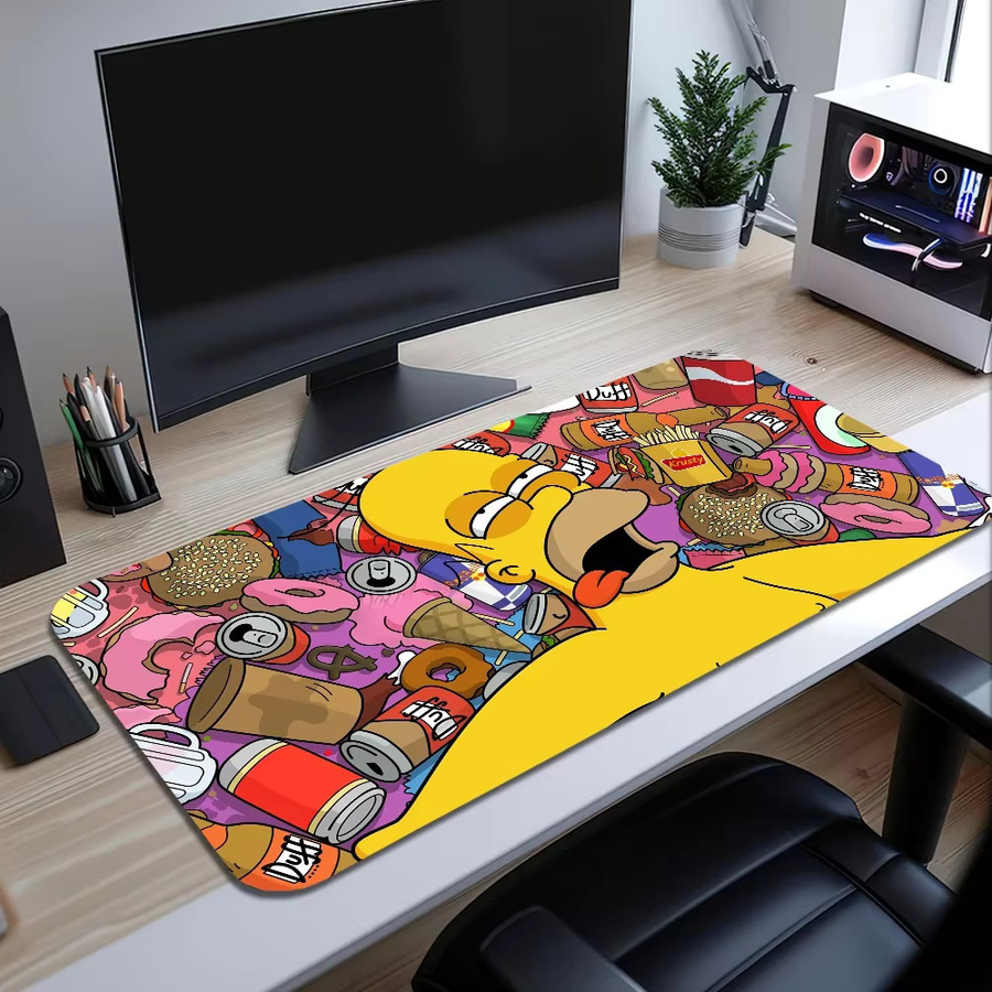 Beast Kingdom Mauspad mit Simpsons Cartoon Design in Multicolour für PC und Tastatur - Bild 5