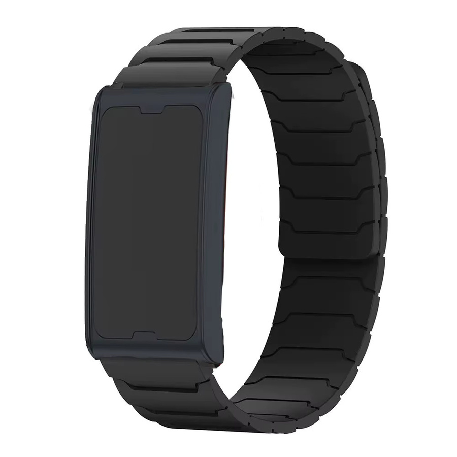 Amazfit Uhrenarmband Silikon, 22 mm, Schwarz, Unisex - Bild 2